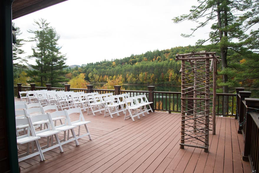 Adirondack Weddings Camp Echo Lake